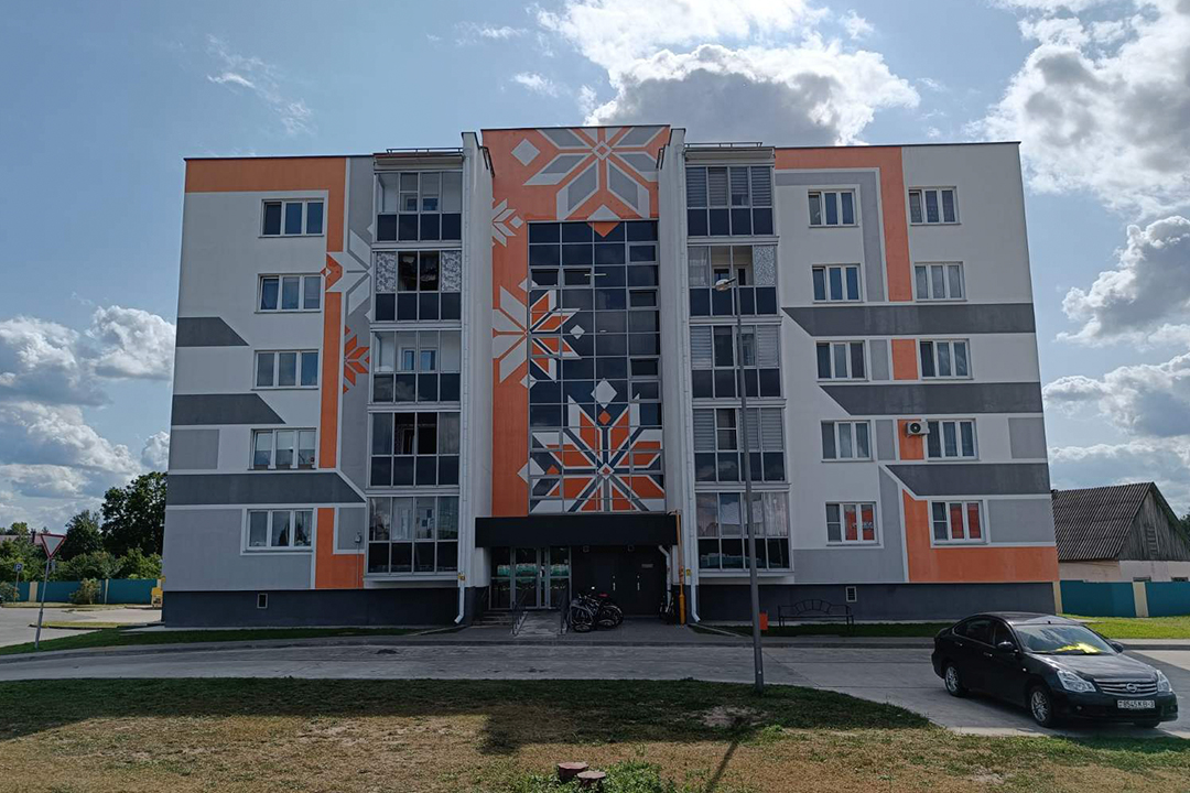 Остекление жилого дома